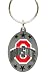 Ohio State University Pewter Keychain NCAA