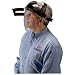 Sellstrom 32151 DP4 Multi-Purpose Black Crown and Clear Anti-fog/Shade 5 IR Flip Front Window Faceshield with Ratchet Headgear
