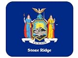 US State Flag - Stone Ridge, New York (NY) Mouse Pad