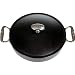 Lodge Signature Seasoned Cast-Iron Covered Casserole with Stainless-Steel Handles