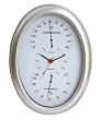 Timex TX8100-1 Patio Oval Case Thermometer and Clock