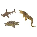 Incredible Creatures Turtle, Crocodile and Shark Bundle 3-pk.