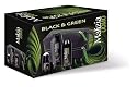 MALIZIA UOMO Vetyver BLACK&GREEN Kulturtasche deo + duschgel + roller