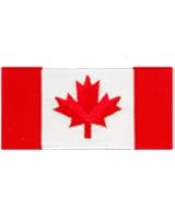 Canada Flag Embroidered Patch Canadian Maple Leaf Iron-On National Emblem
