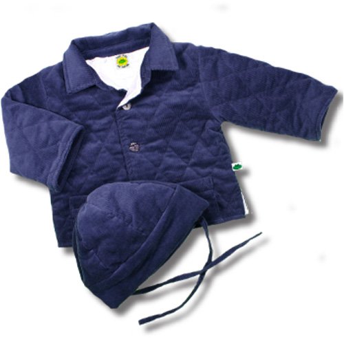 Corduroy jacket and hat Navy