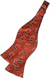 Miami Bow Tie - University of Miami Orange Hand-Tied Bow Tie with U Logo