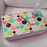 Kids Personalized Lap Desk - Crazy for Polka Dots