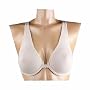 Barely Breezies Seamless Front Closure Bra W/patented Ultimair Lining RETAIL VALUE $40