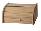 Zeller 20463 Rollbrotkasten, Buche, gro&szlig; / 40 x 28 x 18