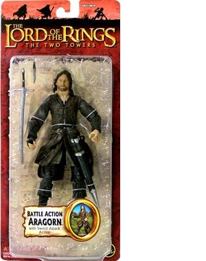 Lord of the Rings Trilogy Edition > Battle Action Aragorn Action Figure