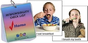 Responsibility Check List for Home flip cards