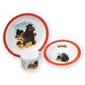 Gruffalo Melamine Feasting Set - Plate, Cup and Bowl in a Gift Box