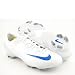 Nike Talaria IV FG Firm Ground Soccer Shoe - White/Blue Spark/Metallic Silver