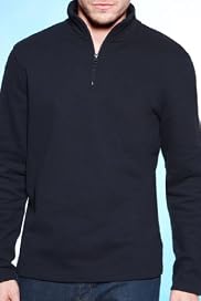 Pure Cotton Funnel Neck Sweat Top [T28-1185B-S]
