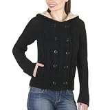 Juniors Mossimo Supply Co. Double Breasted Hoodie - Ebony