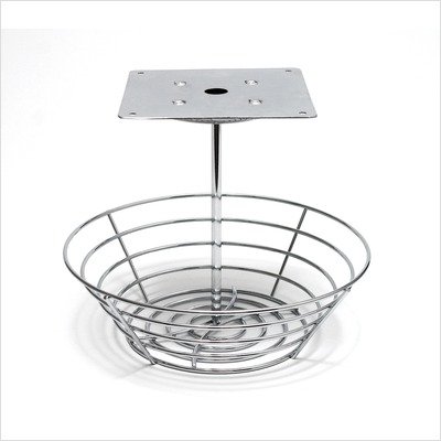 Lipper International 8639 5 Ring Hanging Coffee Pod Basket, Chrome