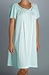 Unmentionables Short Elegant Gown with Flower Petal Embroidery and Flutter Sleeves, Petals
