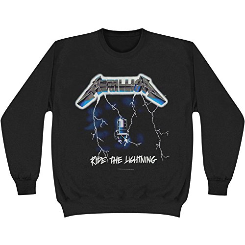 Crewneck Sweatshirt: Metallica - Ride the Lightning Size XL