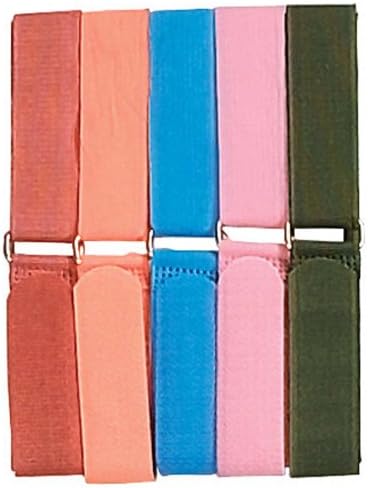 5 Piece Package Of "magic Ribbon "1" X 24" Loop And Pile Binding Straps