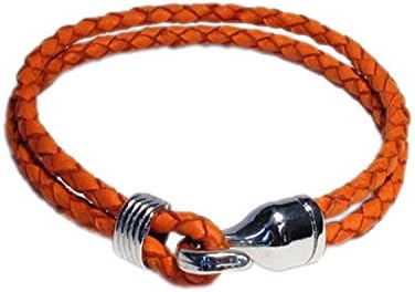 AUTHENTIC HANDMADE Leather Bracelet, Men Women Wristbands Braided Bangle Craft Multi [SKU001842]
