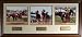 Triple Crown Winners- Unsigned & Framed - Secretariat, Seattle Slew, And Affirmed - P...
