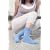 Ladies 1 Pair Elle Angora Chunky Cushioned Socks With Deep Ribbed Cuff