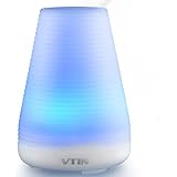 Vtin&reg; Electric Ultrasonic Aromatherapy Essential Oil Diffuser Cool Mist Humidifier w/ 7 Color LED Lights