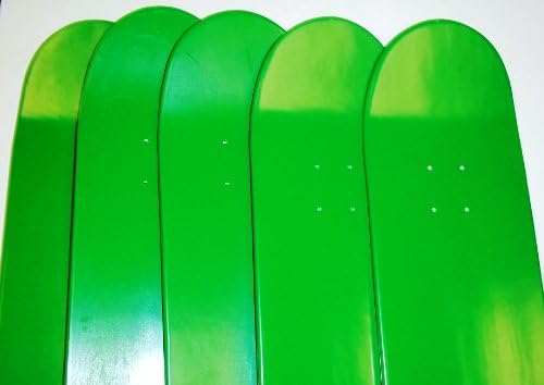 10 dip Green Maple Blank Pro Skateboard Decks New On Sale 7.5(101001020001-10)