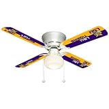 4-Blade Collegiate 42" Ceiling Fan - LSU