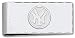 MLB New York Yankees Plated Money Clip with Sterling Silver Logo