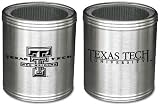 Texas Tech Red Raiders Stainless Steel Can Cooler Set