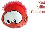 Disney - Club Penguin - Coussin Puffle - Puffle Rouge - 25 x 25cm.