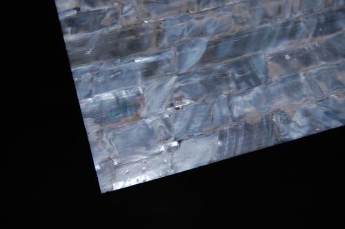 White Freshwater Shell Coated Veneer Sheet