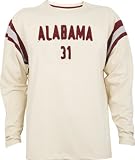 Alabama Crimson Tide Division One Long Sleeve Brushed Jersey Shirt