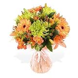 Review Flowers Direct  / Autumnal coloured handtied bouquet - Send Handtied Bouquet of Fresh Flowers