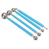 4pcs Metal Ball Fondant Cake Decorating Sugarcraft Gumpaste Flower Modelling Mold