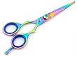 Suvorna 5.5" Professional Barber Multicolor Titanium Razor Edge Hair Cutting Shears / Scissors