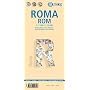 Laminated Rome City Streets Map by Borch (English, German, Italian, French and Spanish) (Spanish, French, Italian and German Edition)