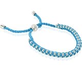 MVRIO TORQUISE , Friendship Rio- Bracelet Torquise Thread and 925 silver plated, Friendship Bracelet Torquise Thread and Silver Plated with silver fastener. 6 - 9
