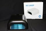 Professional 36 Watt UV Gel Tunnel Lamp (Black Color)
