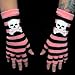 Pink and Black Striped 