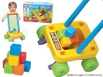 Push Along Brick Truck
