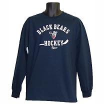 Maine Black Bears Old Time Hockey Navy Kramer L/S Tee