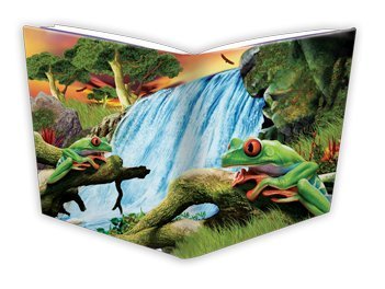 1 X Extreme Book Sox - Jumbo Frogs