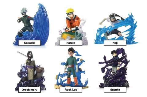 41gWxzZop1L naruto: series 2 trading figures (display of 12)
