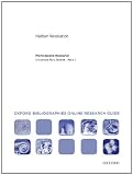 Haitian Revolution: Oxford Bibliographies Online Research Guide