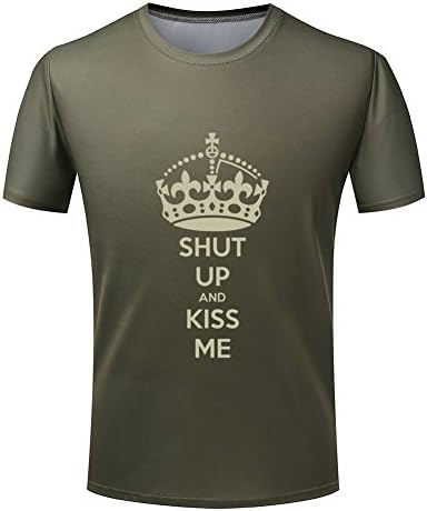 Short-Sleeve Hayama shut up and kiss me Brow Men's T-shirt