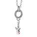Edelstahl Charms Halskette 70 cm mit Charms Anh�nger Schutzengel in Geschenkbox