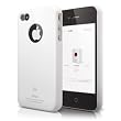elago S4 Slim Fit Case for iPhone 4 - Snow White + HD Professional Extreme Clear film + Logo Protection Film included