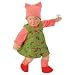 Käthe Kruse 39606 - Kikou Rouge 39cm Bekleidung